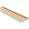 Ekena Millwork 4in. W x 6in. H x 36in. L Ridgewood Woodgrain TimberThane Rafter Tail, Primed Tan RFTUR04X06X36RIDRCPR - alternate 2